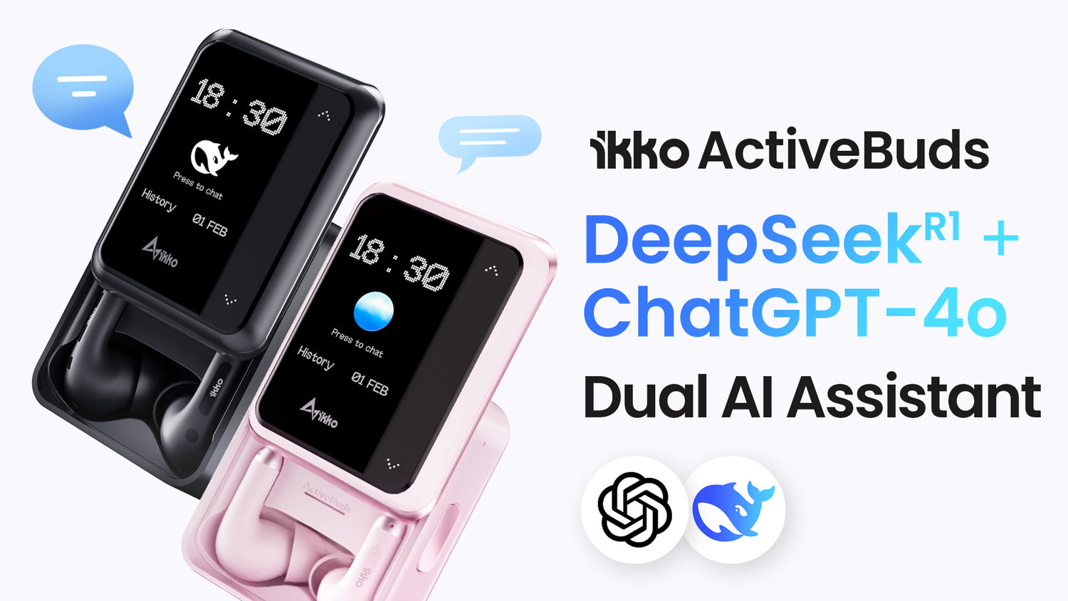 ビデオをロード: Activating DeepSeek R1 &amp; ChatGPT-4o via ActiveBuds