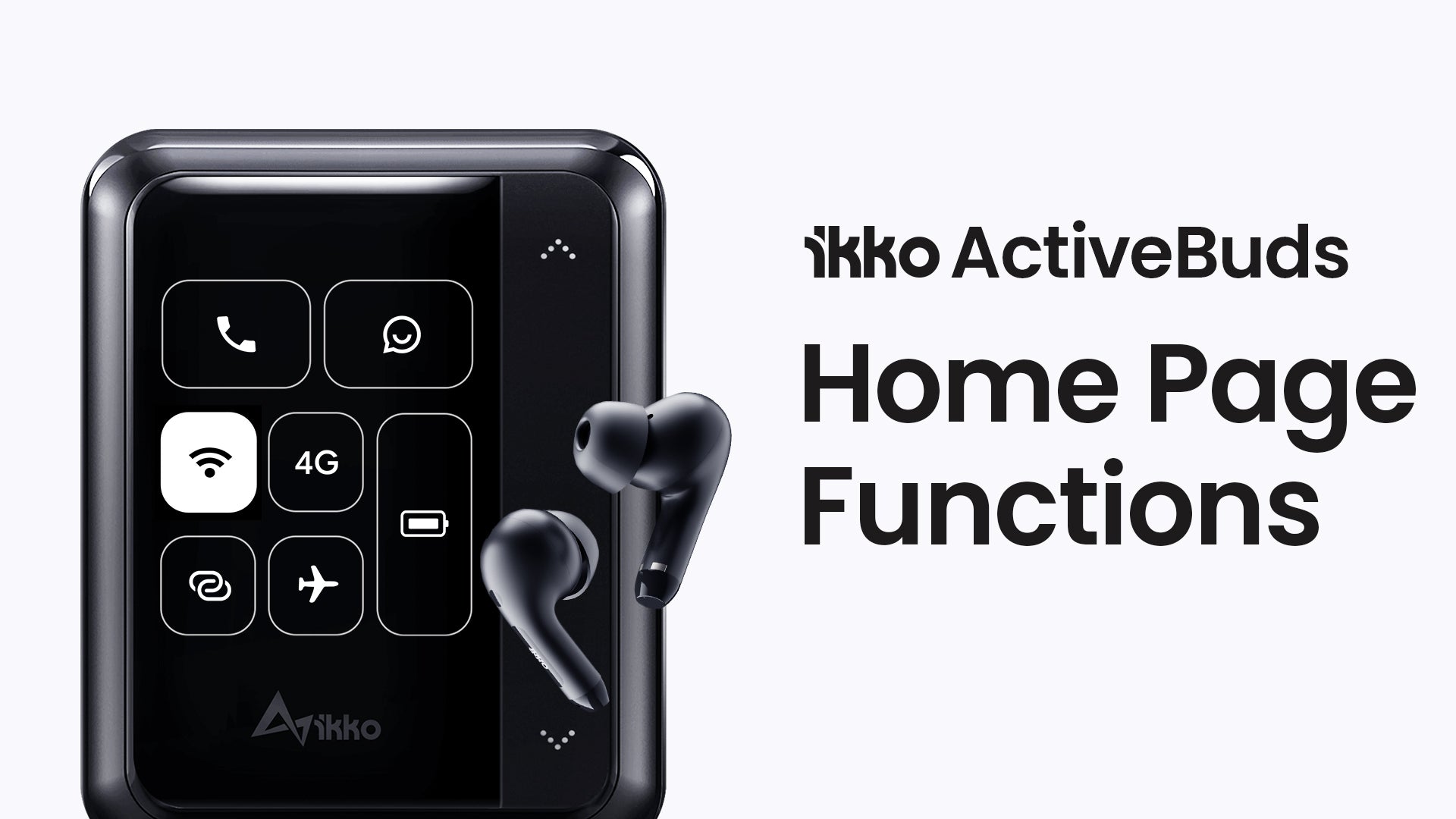 ActiveBuds（アクティブバッズ）ユーザー取扱説明書 | iKKO Audio