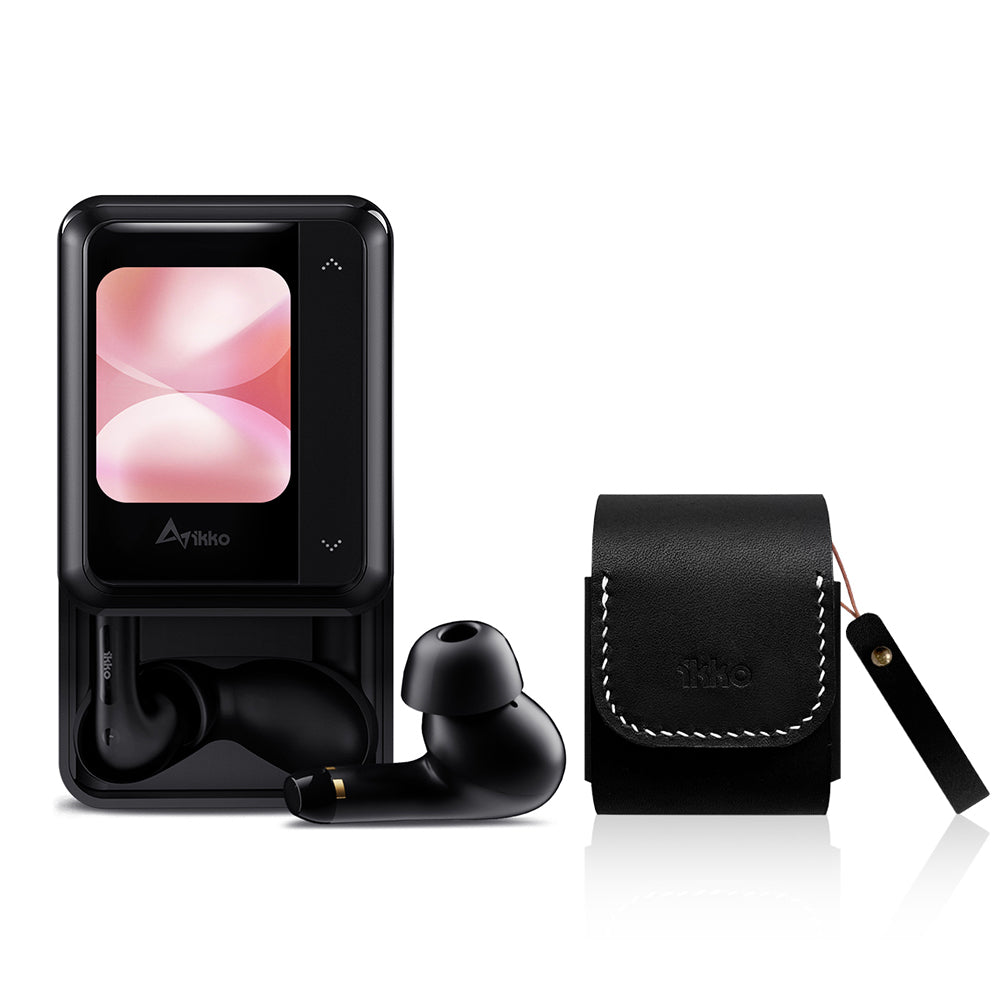 Calf Leather Earphone Case - Handmade for ActiveBuds, AI-Smart