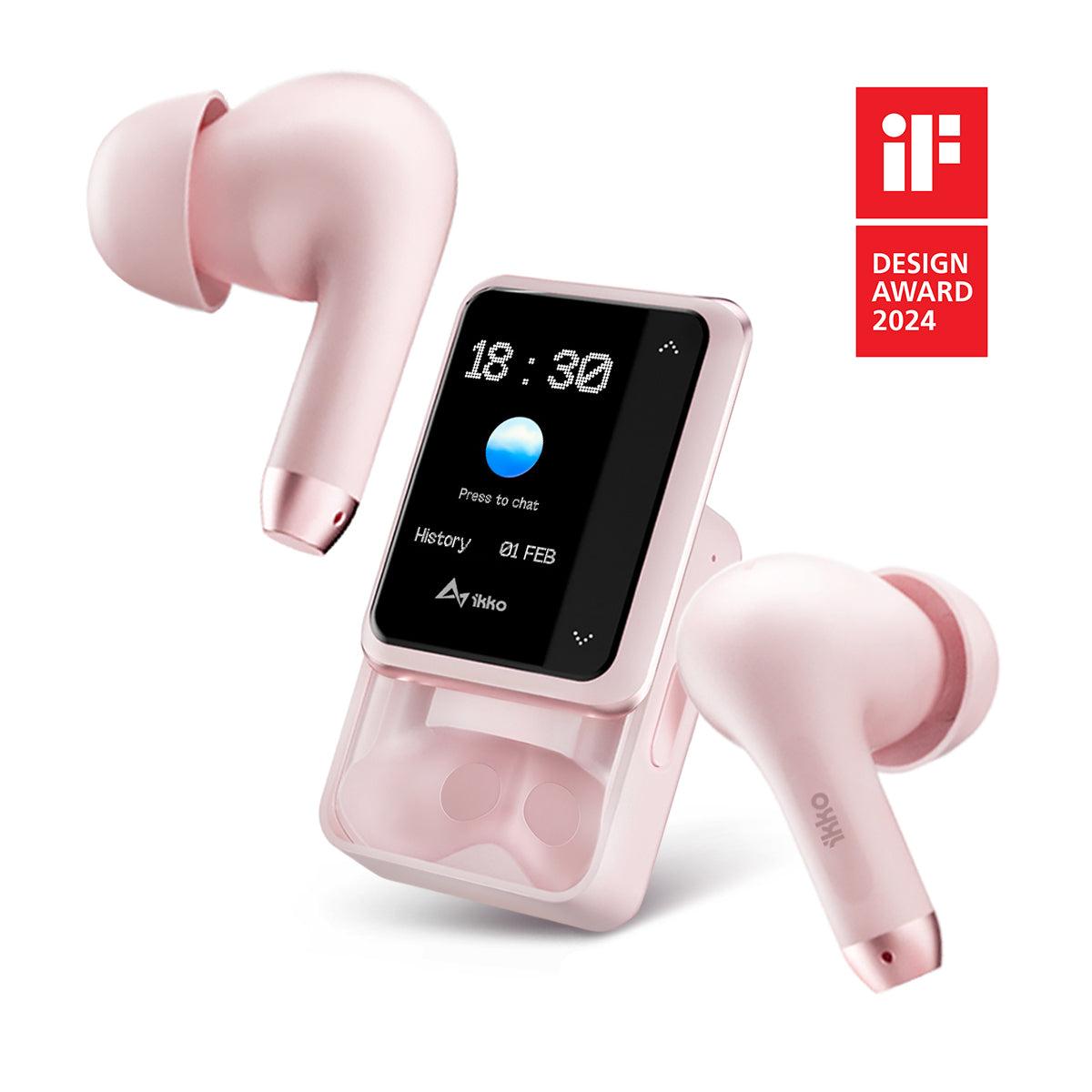 ActiveBuds: AI-Smart Earphones with ViVid Touchscreen | iKKO Audio