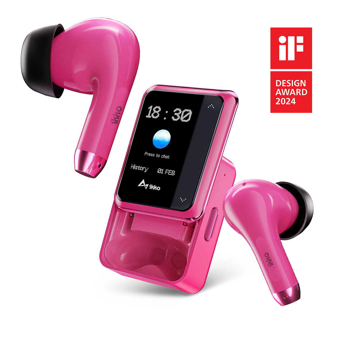 iKKO ActiveBuds 高性能AI ワイヤレスイヤホン ChatGPT IKKO ActiveBuds AI TWS Earbuds with ChatGPT – Pifferia Global