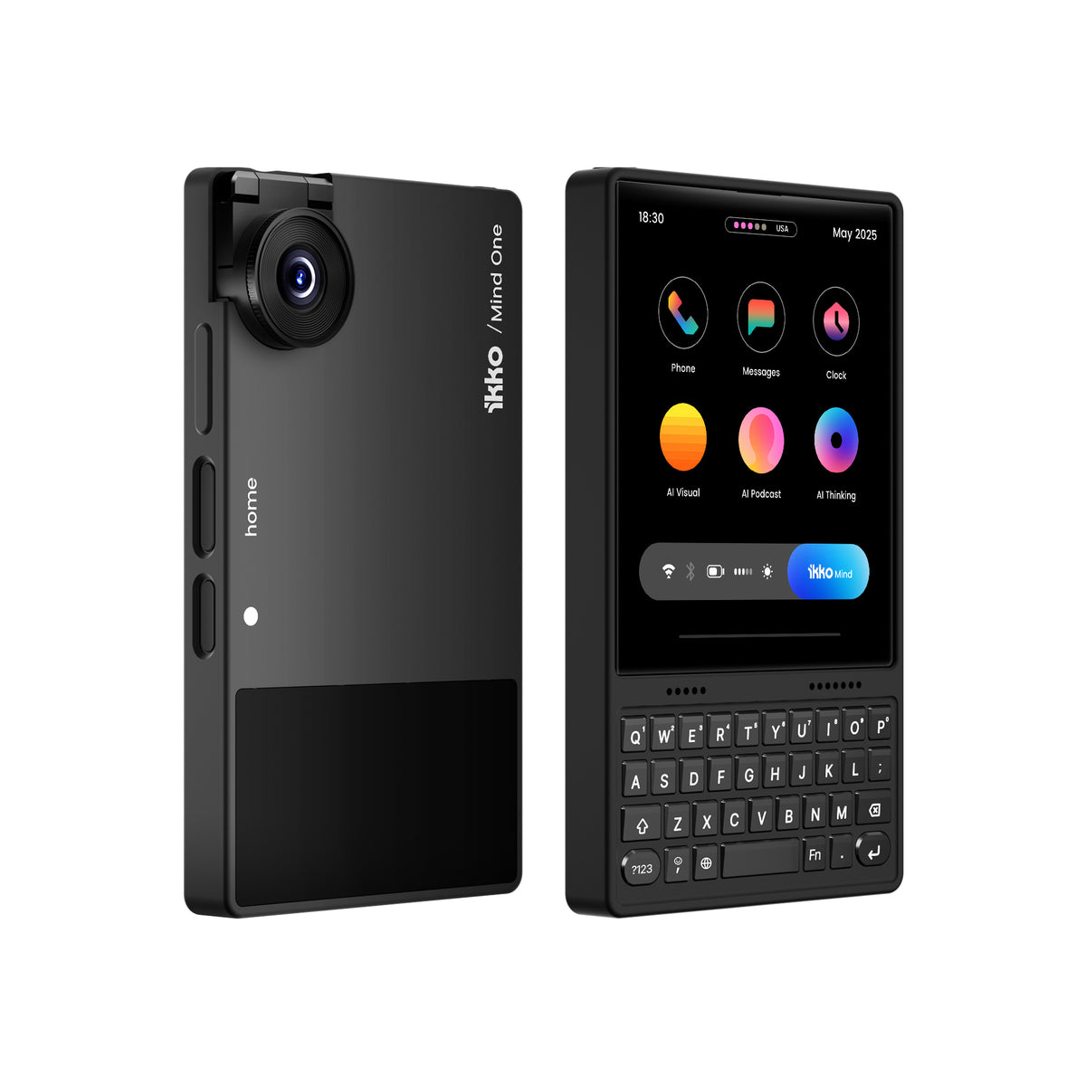 MindOne Phone: QWERTY Keyboard, Hi-Fi Dac | Snap-in Case | iKKO Audio
