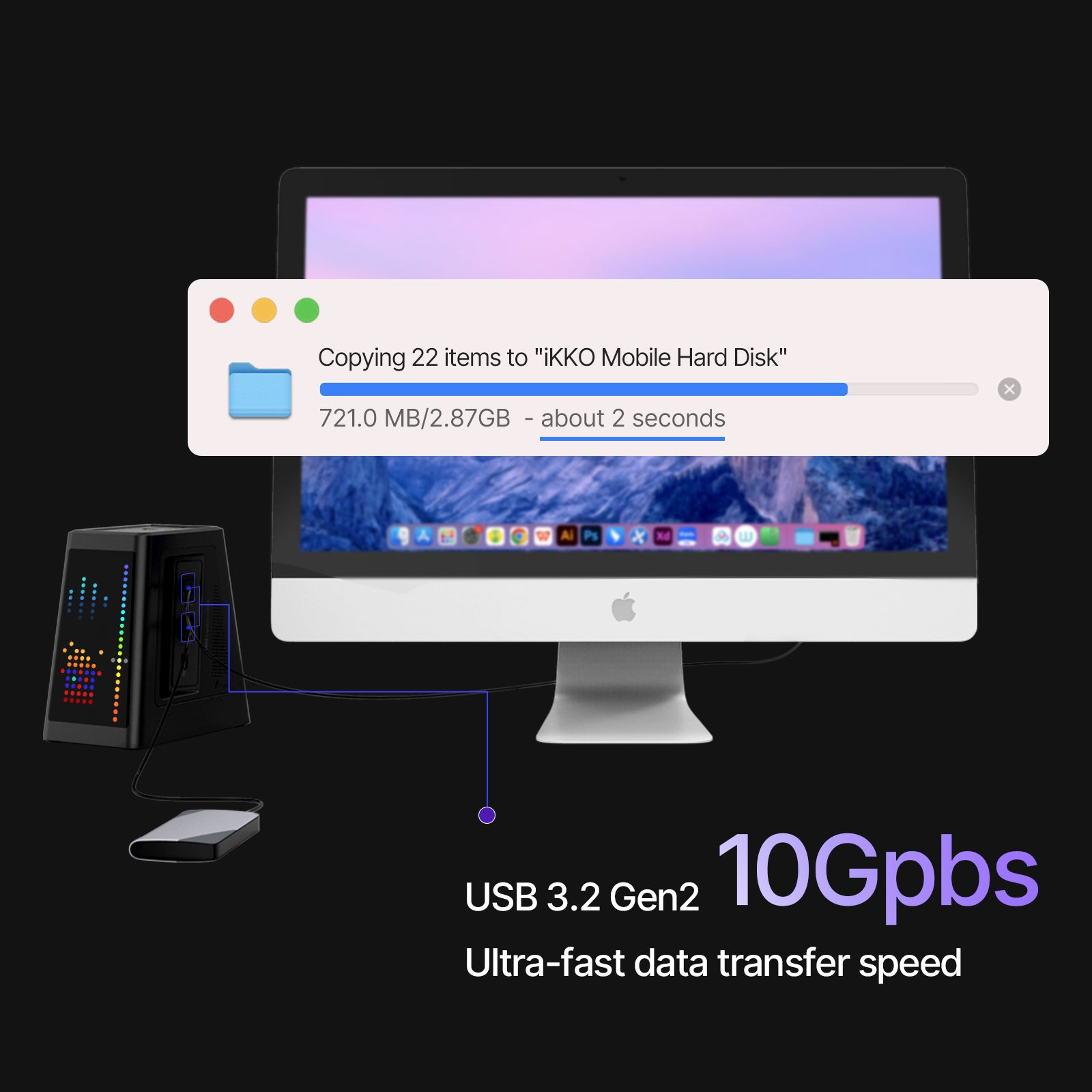 IKKO ITX05 13-in-1 ドッキングステーション IKKO ITX05 13-in-1 ドッキングステーション ITX05 - Docking Station